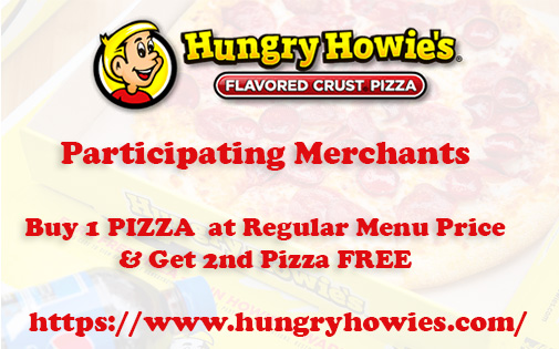 Hungry Howies Flavored Crust Pizza